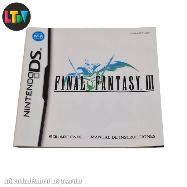 Manual Final Fantasy III DS
