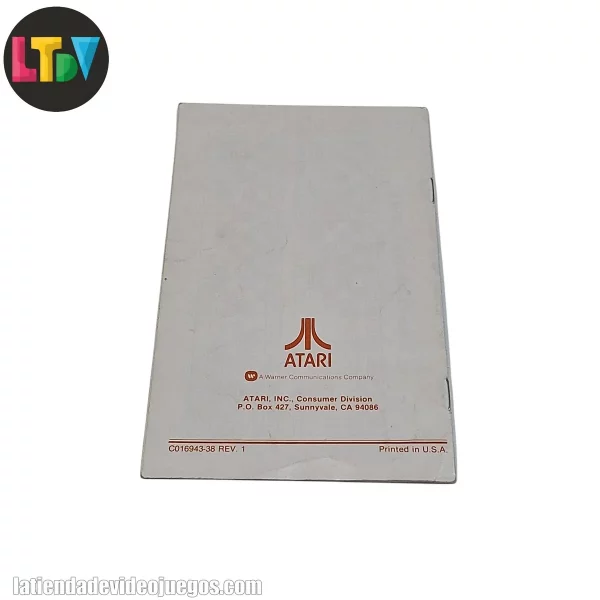 Manual Missile Command Atari 2600 - Imagen 2