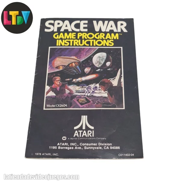 Manual Space War Atari 2600