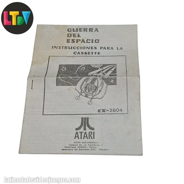 Manual Space War Atari 2600 - Imagen 3
