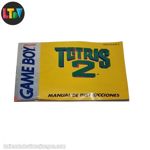 Manual Tetris 2 Game Boy