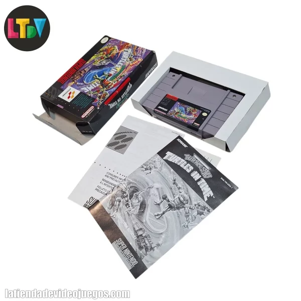 Teenage Mutant Hero Turtles IV SNES