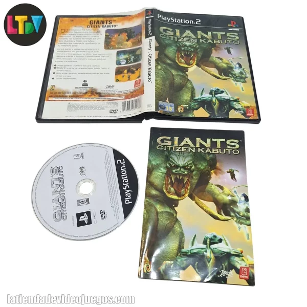 Giants Citizen Kabuto PS2