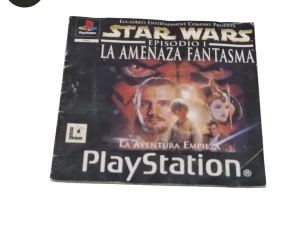 Manual Star Wars Episodio I PS1