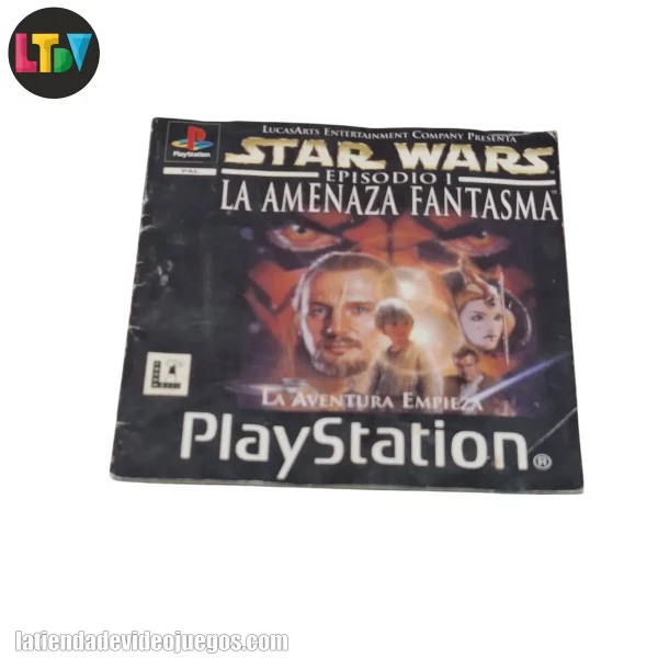 Manual Star Wars Episodio I PS1