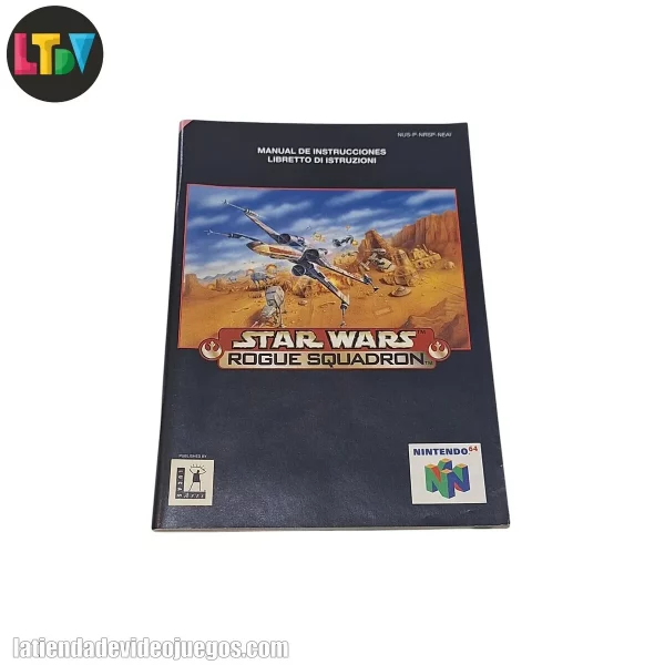 Manual Star Wars Rogue Squadron N64