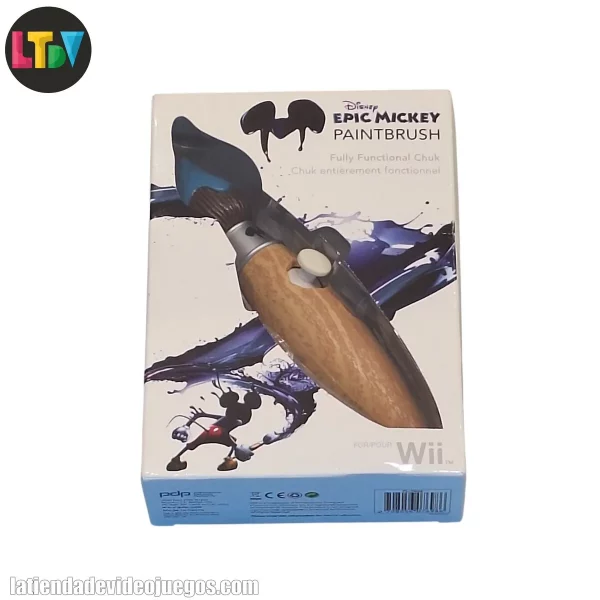 Mando Paintbrush Epic Mickey Wii