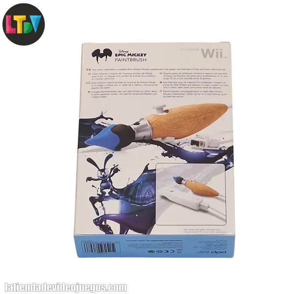 Mando Paintbrush Epic Mickey Wii - Imagen 3