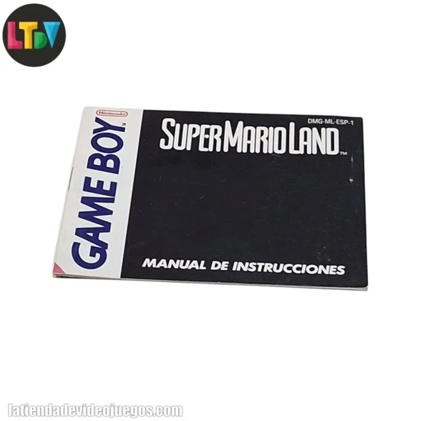 Manual Super Mario Land Game Boy