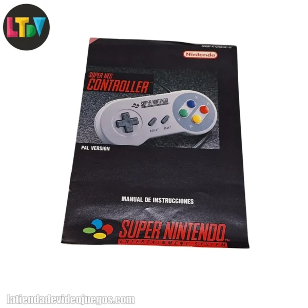 Manual mando Super Nintendo