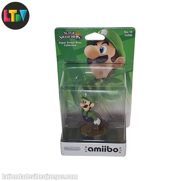 Super Smash Bros No 15 Luigui amiibo