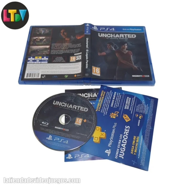 Uncharted El Legado Perdido PS4