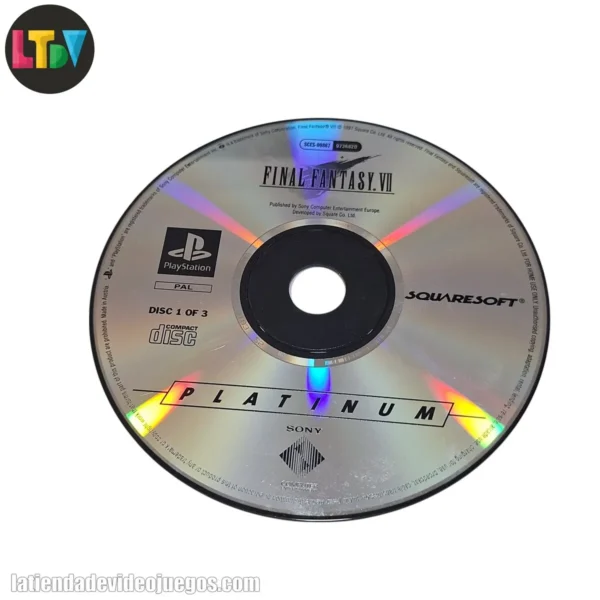 CD Final Fantasy VII PS1