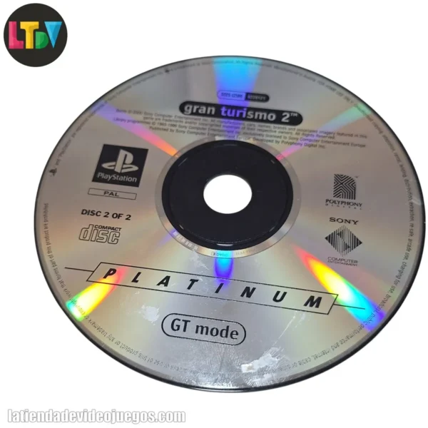 CD Gran Turismo 2 PS1