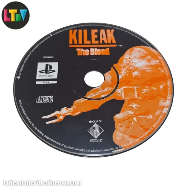 CD Kileak The Blood PS1