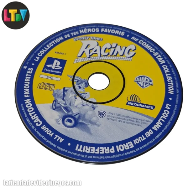 CD Looney Tunes Racing PS1