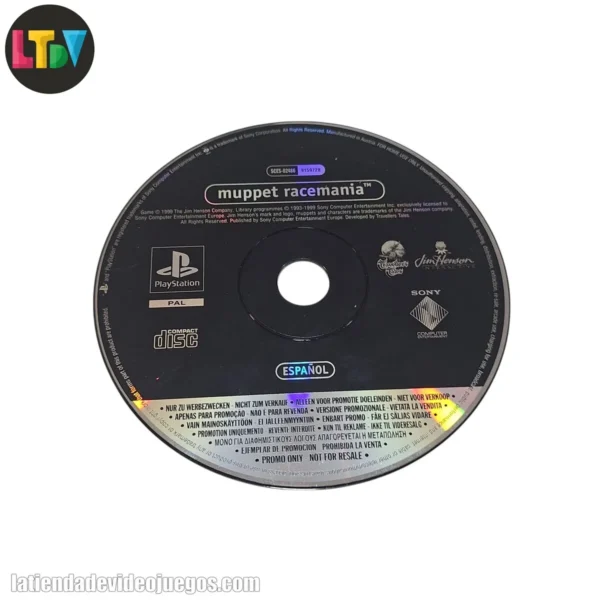 CD Muppet RaceMania PS1