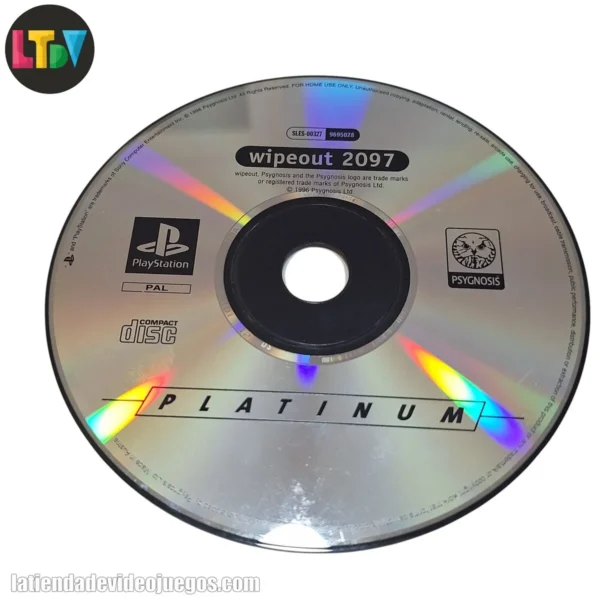 CD Wipeout 2097 PS1