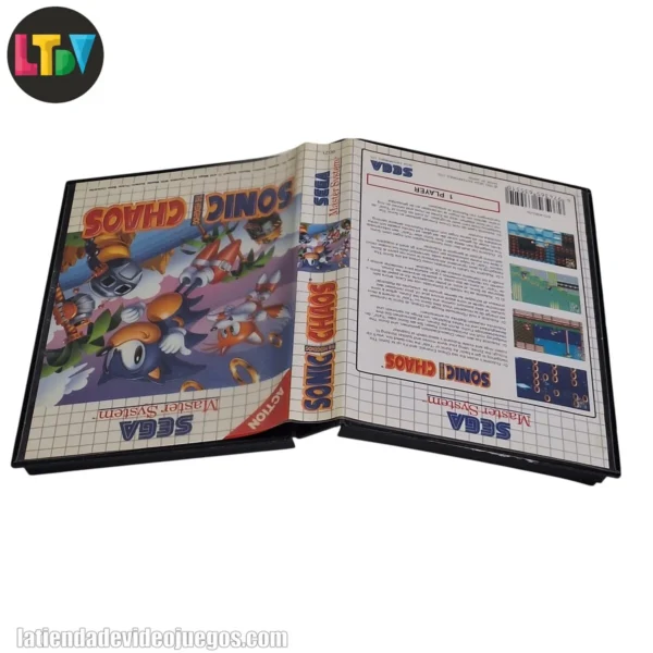 Caja Sonic Chaos Master System