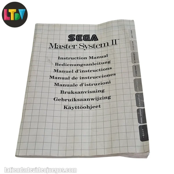 Manual consola Master System