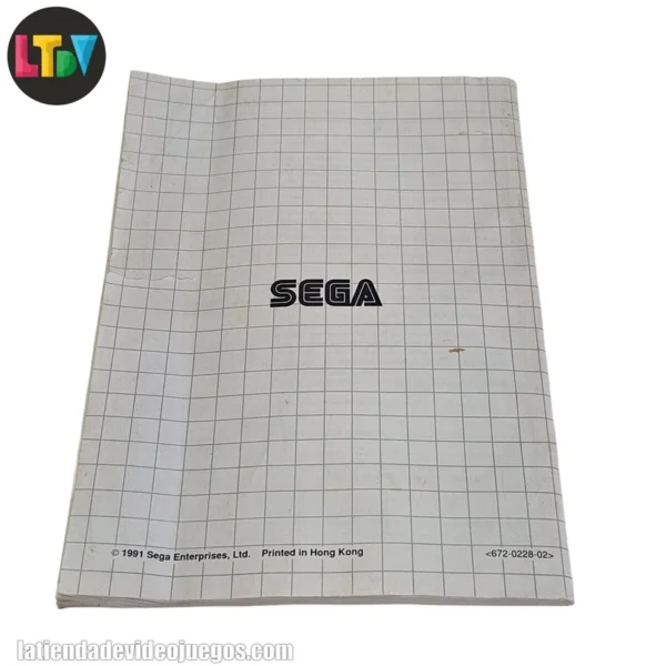 Manual consola Master System - Imagen 2