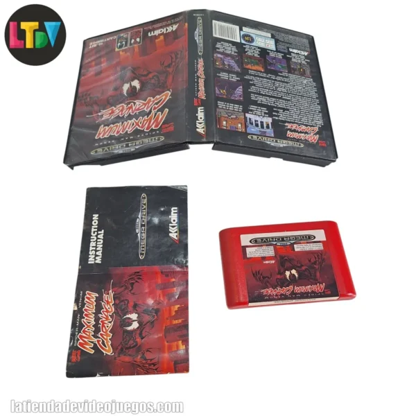 Spiderman and Venom Mega Drive