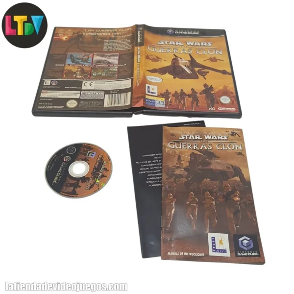 Star Wars Guerras Clon GameCube