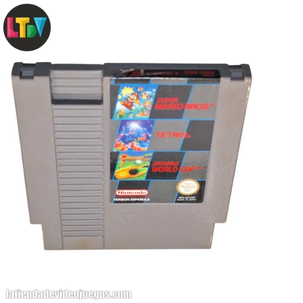 Super Mario Tetris World Cup NES