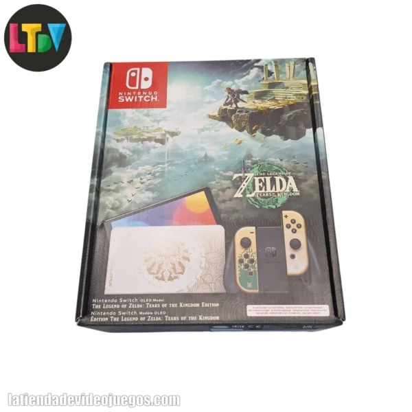 Consola Nintendo Switch OLED Zelda