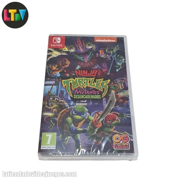 Ninja Turtles Mutantes Desencadenados Switch