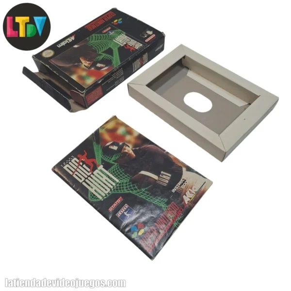 Caja Manual Big Hurt baseball SNES