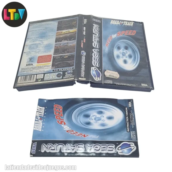Caja Manual The Need for Speed SEGA Saturn