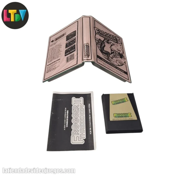 Frogger II Threedeep Colecovision CBS