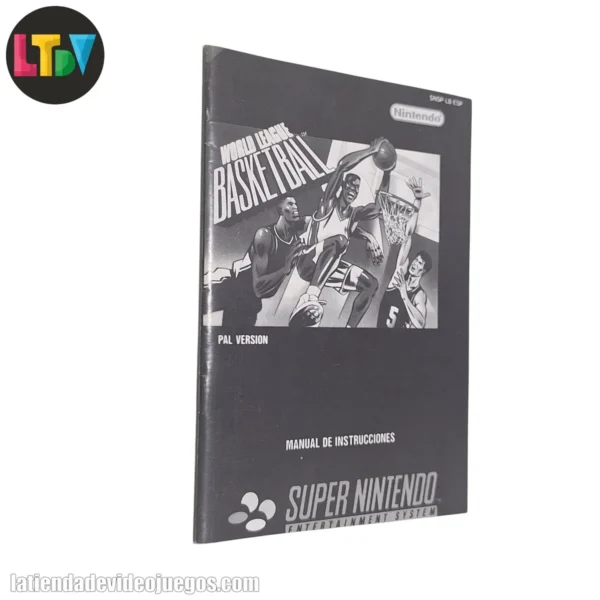 Manual World League Basketball SNES