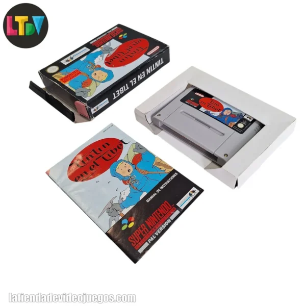 Tintin en el Tibet SNES