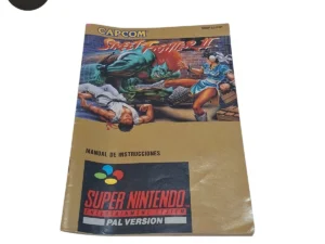 Manual Street Fighter II SNES