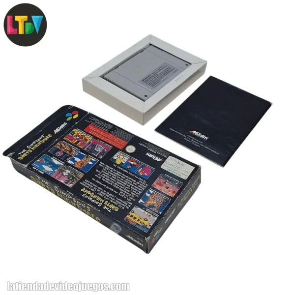 The Simpsons Bart's Nightmare SNES - Imagen 2