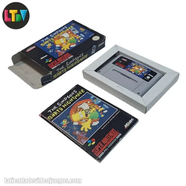 The Simpsons Bart's Nightmare SNES