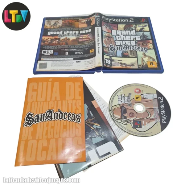 Grand Theft Auto San Andreas PS2
