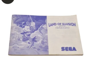 Manual Land of Illusion Master System