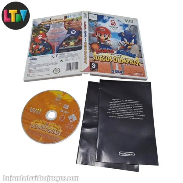 Mario Sonic Juegos Olímpicos Wii