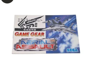 Manual Aerial Assault Game Gear