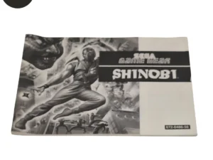Manual Shinobi Game Gear