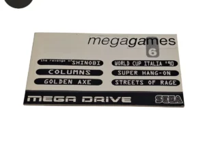 Manual Megagames 6 Mega Drive
