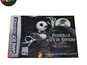 Manual Pesadilla antes de Navidad GBA