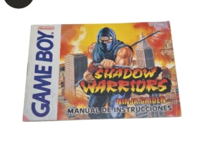 Manual Shadow Warriors Game Boy