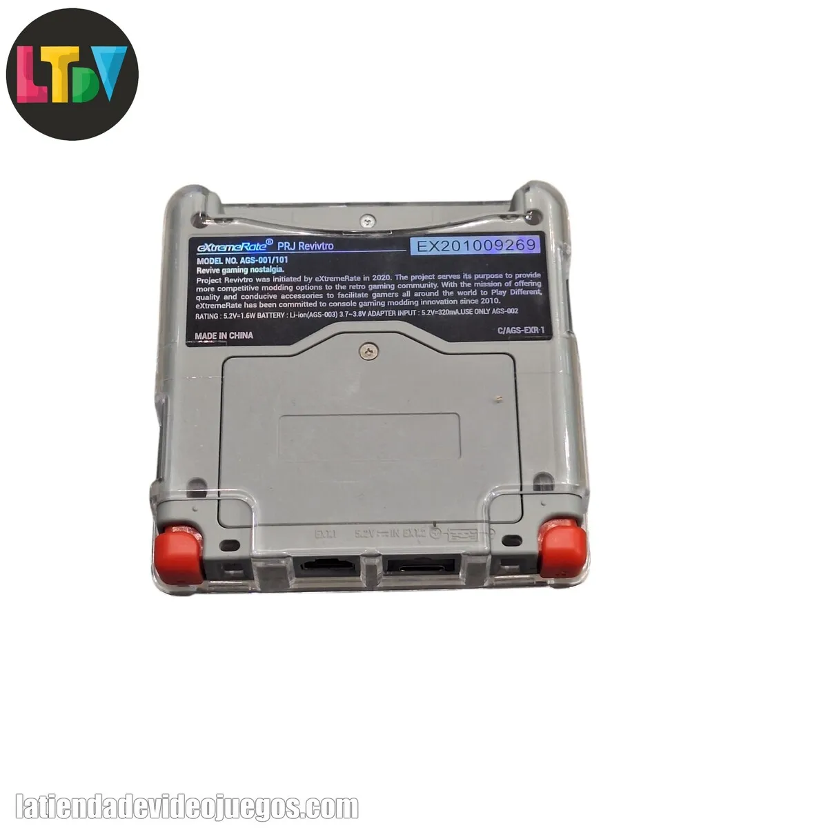 Consola Game Boy Advance SP IPS - Imagen 3