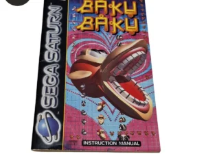 Manual Baku Baku Saturn SEGA 