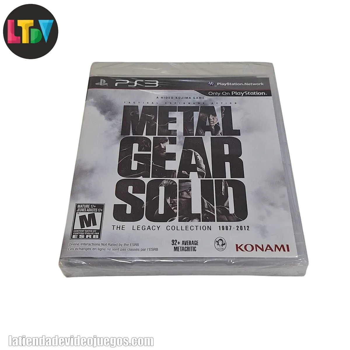 Metal Gear Solid Legacy Collection PS3