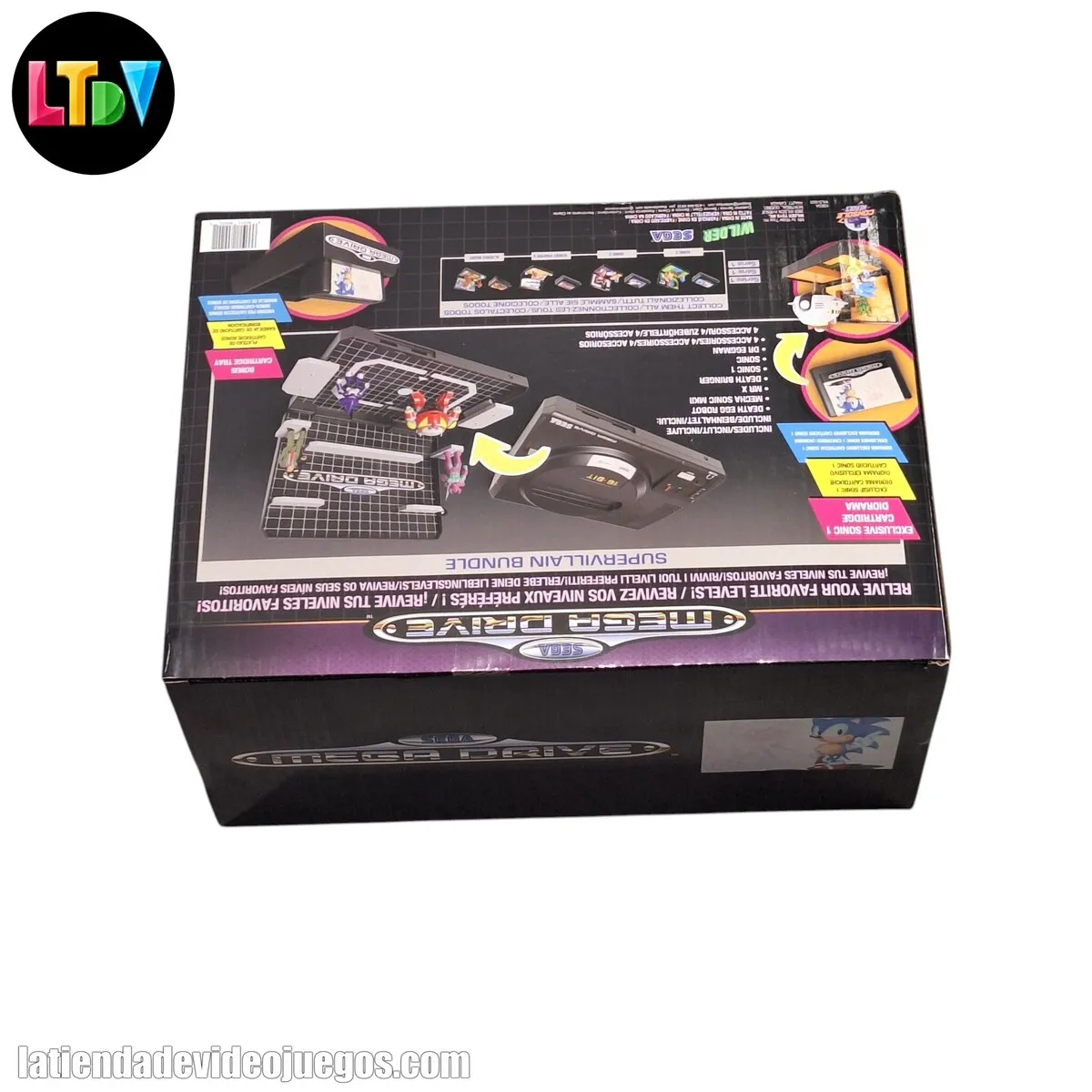 Sega Mega Drive Supervillain Bundle - Imagen 2